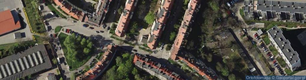 Zdjęcie satelitarne Klub Abstynenta Samopomoc we Wrocławiu