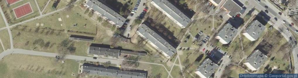 Zdjęcie satelitarne Klub Abstynenta Wiarus w Zamościu