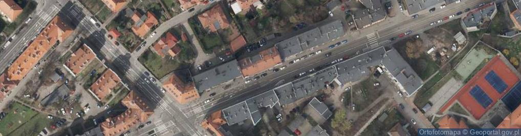 Zdjęcie satelitarne Klub Abstynentów Krokus Gliwice