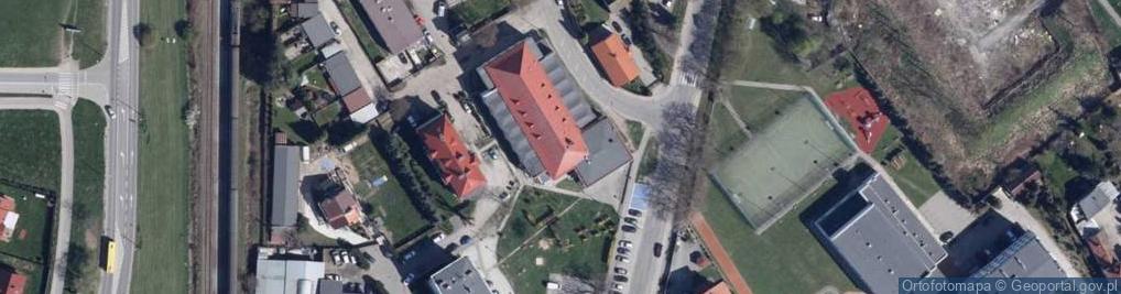 Zdjęcie satelitarne Klub Akademickiego Związku Sportowego Państwowej Wyższej Szkoły Zawodowej w Nysie