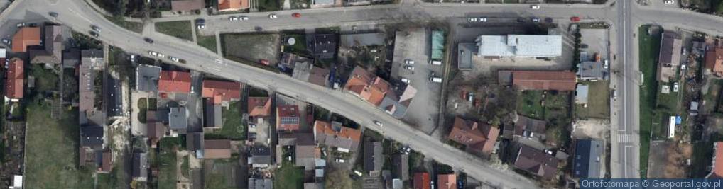 Zdjęcie satelitarne Klub Aktywnego Wypoczynku Spartak