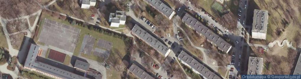 Zdjęcie satelitarne Klub Brydża Sportowego Joker Rzeszów