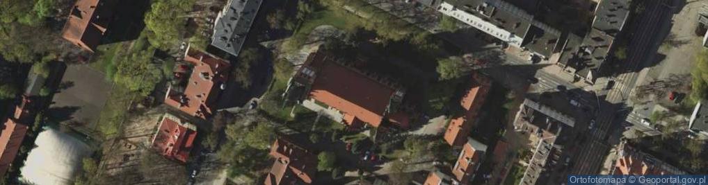 Zdjęcie satelitarne Klub Inteligencji Katolickiej w Olsztynie