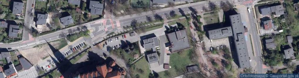 Zdjęcie satelitarne Klub Inteligencji Katolickiej w Rybniku