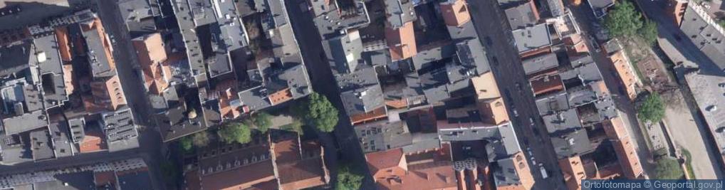 Zdjęcie satelitarne Klub Inteligencji Katolickiej w Toruniu