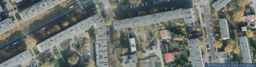 Zdjęcie satelitarne Klub Kolarski Częstochowa
