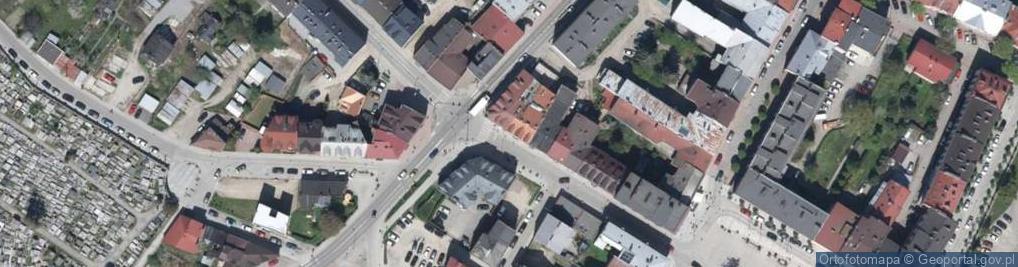 Zdjęcie satelitarne Klub Narciarski Magura P&P w Gorlicach