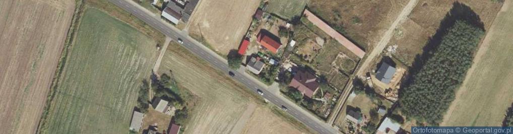 Zdjęcie satelitarne Klub Owczarka Niemieckiego Długowłosego w Polsce Siedziba Witkowo
