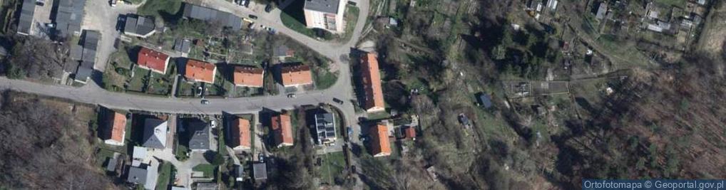 Zdjęcie satelitarne Klub Piłkarski KP Podgórze Wałbrzych