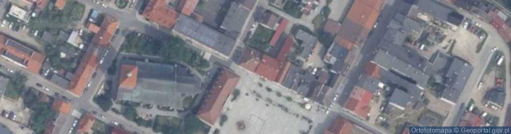 Zdjęcie satelitarne Klub Pionierów Ziemi Darłowskiej w Darłowie