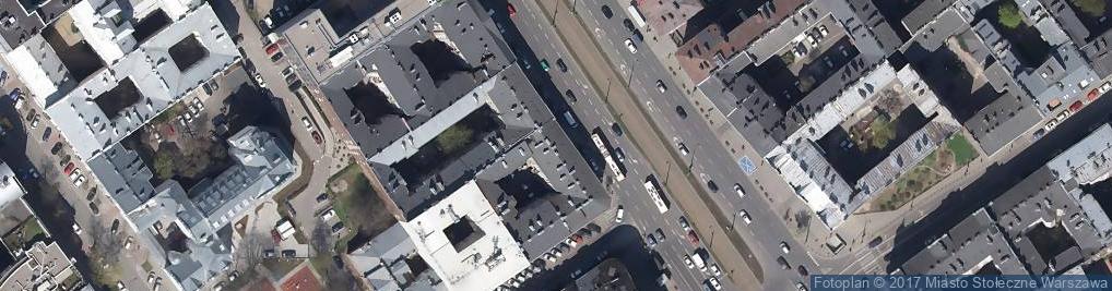 Zdjęcie satelitarne Klub Pracy Praga Północ