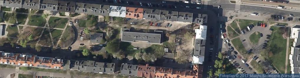 Zdjęcie satelitarne Klub Pracy Praga Południe