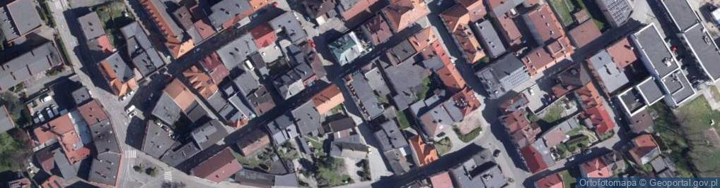 Zdjęcie satelitarne KLUB REKREACYJNO-SPORTOWY TKKF "RELAKS" WODZISŁAW ŚLĄ