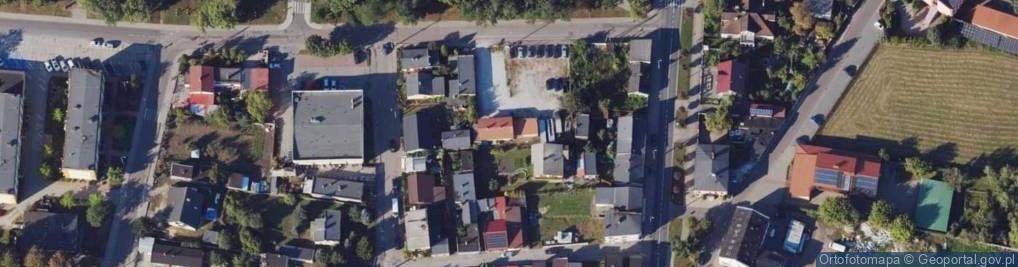 Zdjęcie satelitarne Klub Seniora Złota Jesień