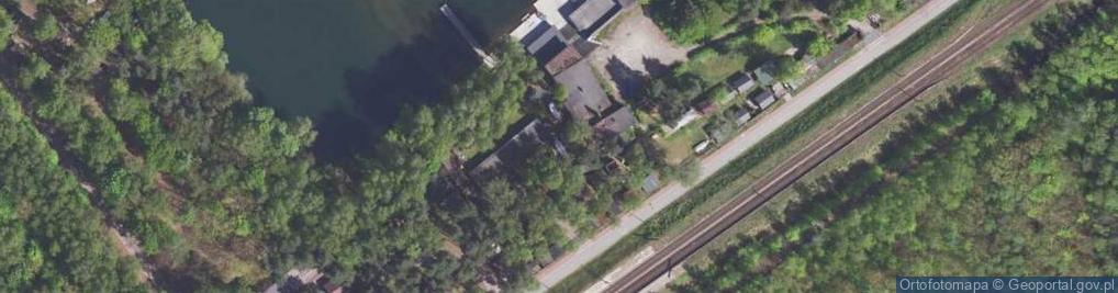 Zdjęcie satelitarne Klub Sportów Wodnych Hutnik Pogoria
