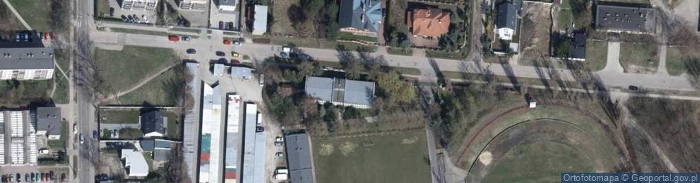 Zdjęcie satelitarne Klub Sportowy Budowlani Łódź