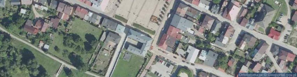 Zdjęcie satelitarne Klub Sportowy Piast w Chęcinach
