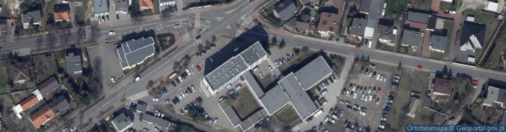 Zdjęcie satelitarne Klub Sportowy Policjantów przy Zarządzie Terenowym Nszz Policjantów w Ostrowie Wlkp.