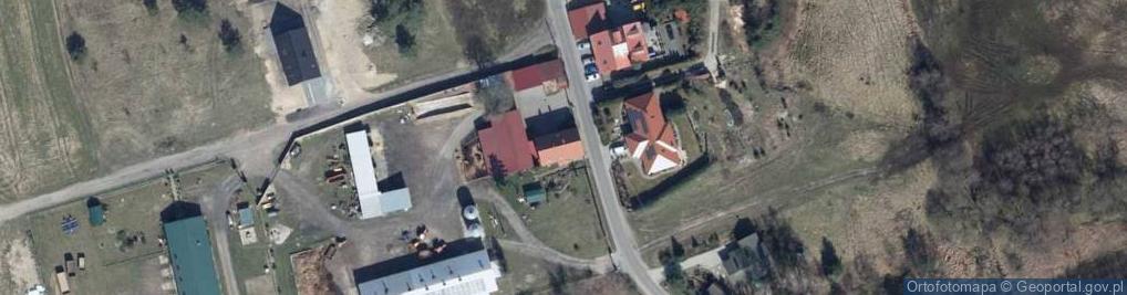 Zdjęcie satelitarne Klub Sportowy Sokół Rozłogi