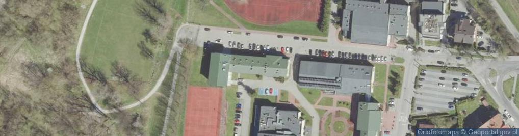 Zdjęcie satelitarne Klub Sportowy Start w Nowym Sączu