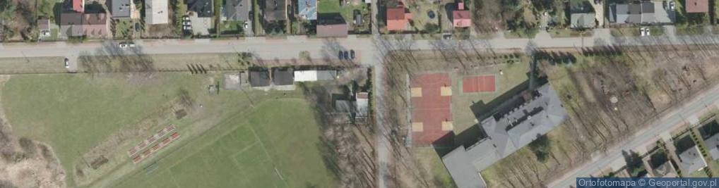 Zdjęcie satelitarne Klub Sportowy Unia Dąbrowa Górnicza