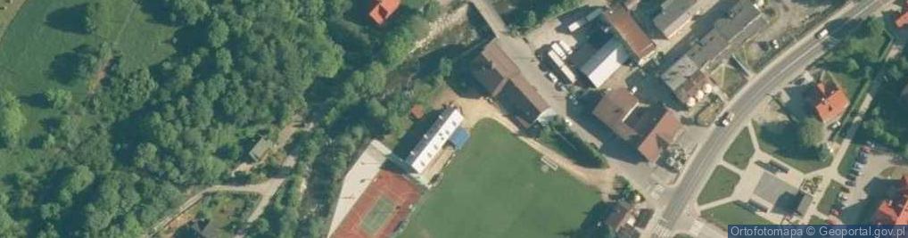 Zdjęcie satelitarne Klub Sportowy Watra w Zawoi