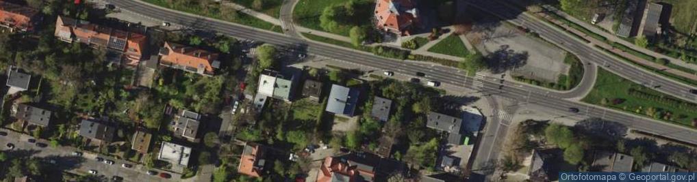 Zdjęcie satelitarne Klub Szachowy Polonia Wrocław