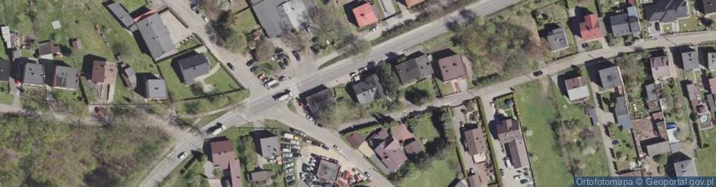 Zdjęcie satelitarne Klub Tenisa Stołowego Mysłowice