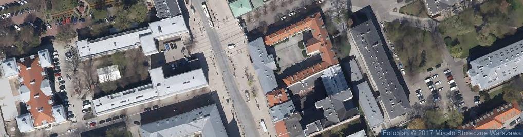 Zdjęcie satelitarne Klub Uczelniany Akademickiego Związku Sportowego Uniwersytetu Warszawskiego