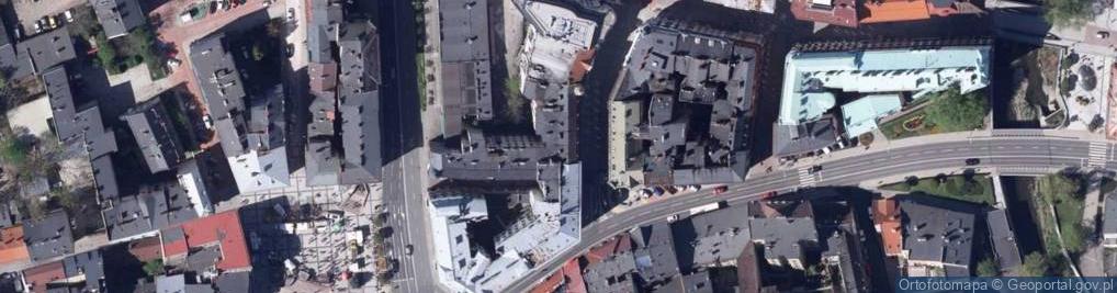 Zdjęcie satelitarne Klub Wysokogórski w Bielsku Białej