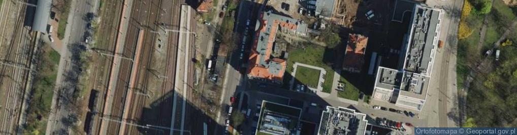 Zdjęcie satelitarne Klub Wysokogórski w Poznaniu