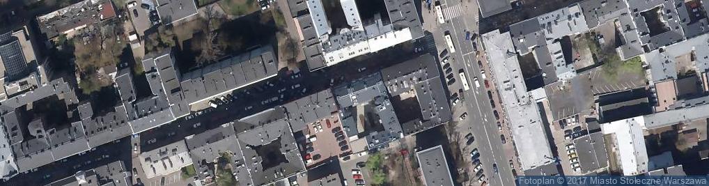 Zdjęcie satelitarne Kluz Pracownia Architektury Krajobrazu Kluz L Łubińska Kluz E