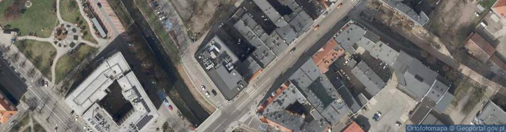 Zdjęcie satelitarne KM Druk i Sobczyk