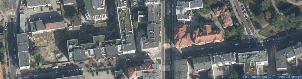 Zdjęcie satelitarne KM Pracownia Projektowa Mariusz Masiota Dominik Kowalski