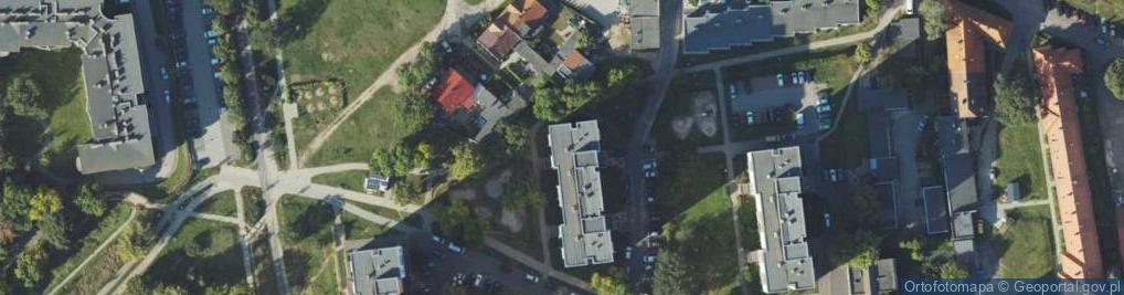 Zdjęcie satelitarne KMM Usługi Agentów Celnych