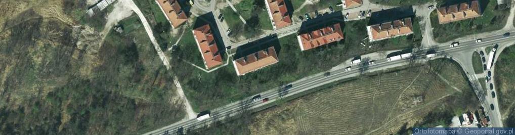 Zdjęcie satelitarne Kocet