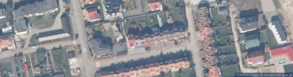 Zdjęcie satelitarne Kokolina Kwatery Prywatne Urszula Kokowska