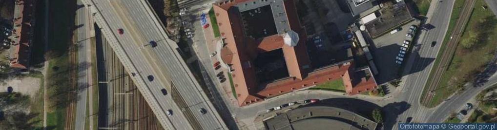 Zdjęcie satelitarne Kolejarskie Stowarzyszenie Kulturalne