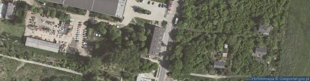 Zdjęcie satelitarne Kolejowe Zakłady Nawierzchniowe Bieżanów