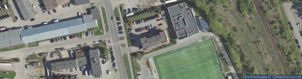Zdjęcie satelitarne Kolejowy Klub Sportowy Ognisko