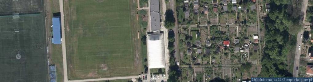 Zdjęcie satelitarne Kolejowy Klub Sportowy Polonia Wrocław