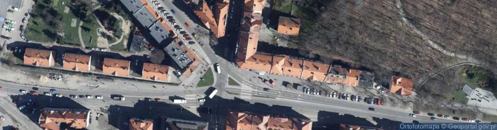 Zdjęcie satelitarne Kolektura Totalizatora