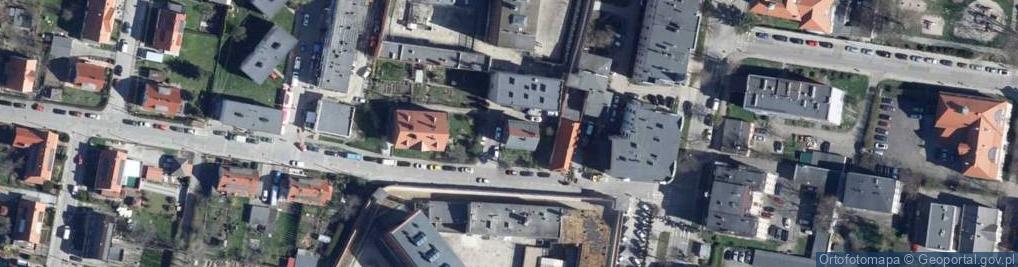 Zdjęcie satelitarne Kolektura Usługi Pośrednictwa Snopczyńska K Kopiec M