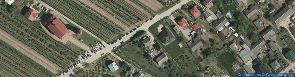 Zdjęcie satelitarne Kółko Rolnicze w Chodkowie