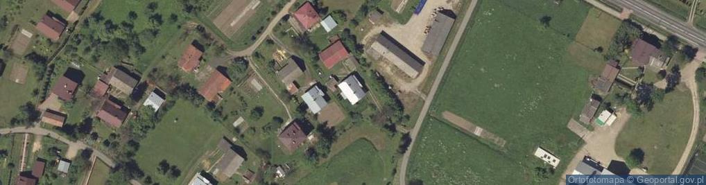 Zdjęcie satelitarne Kółko Rolnicze w Długiem