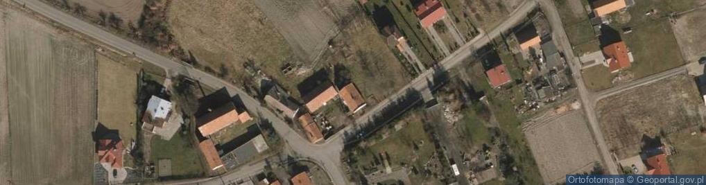 Zdjęcie satelitarne Kółko Rolnicze w Jaśkowicach Legnickich