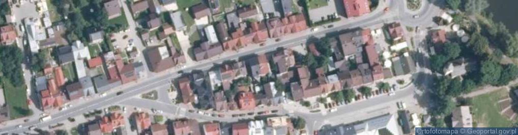 Zdjęcie satelitarne Kółko Rolnicze w Krościenku