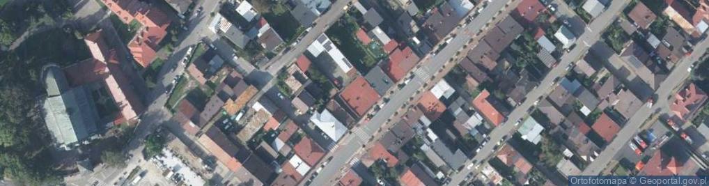 Zdjęcie satelitarne Kółko Rolnicze w Łążku Ordynackim