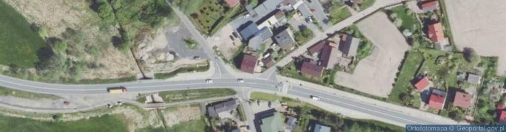 Zdjęcie satelitarne Kółko Rolnicze w Lisowicach