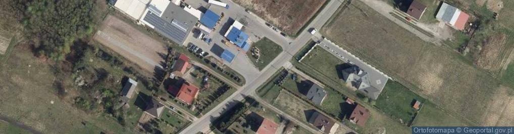 Zdjęcie satelitarne Kółko Rolnicze w Luszowicach